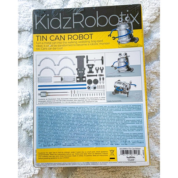 KidsRobotix Tin Can Robot - Educational Robot Building Kit - New in Box - Picture 2 of 5